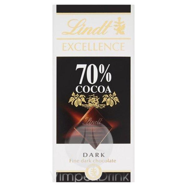 Lindt Excellence csokoládé 70% Cocoa 100g