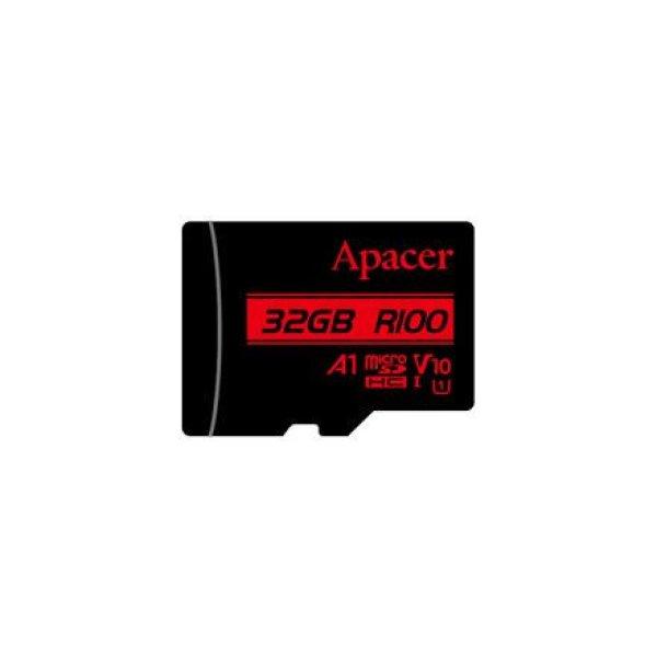 Apacer 32GB microSDHC CL10 UHS-I U1 V10 A1 + adapterrel