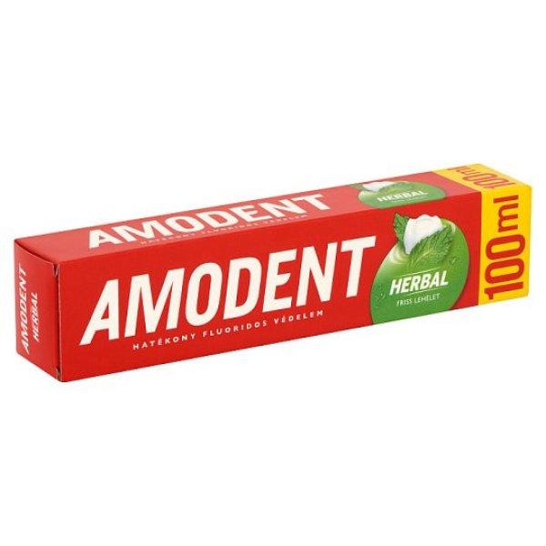 Amodent fogkrém 100ml Herbal