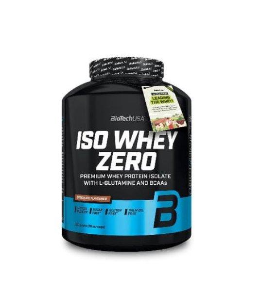 Iso Whey Zero prémium fehérje Black Biscuit