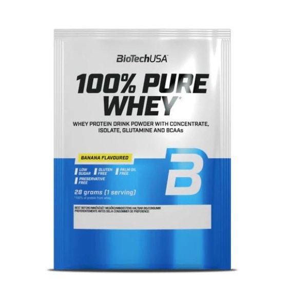 100% Pure Whey tejsavó fehérjepor 28gr Banán