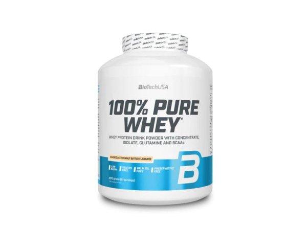 100% Pure Whey tejsavó fehérjepor 2270gr Csokoládé Mogyoró