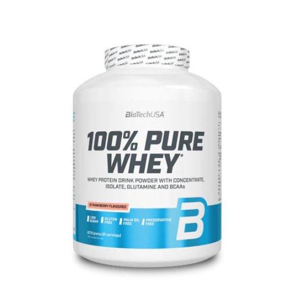 100% Pure Whey tejsavó fehérjepor 2270gr Eper