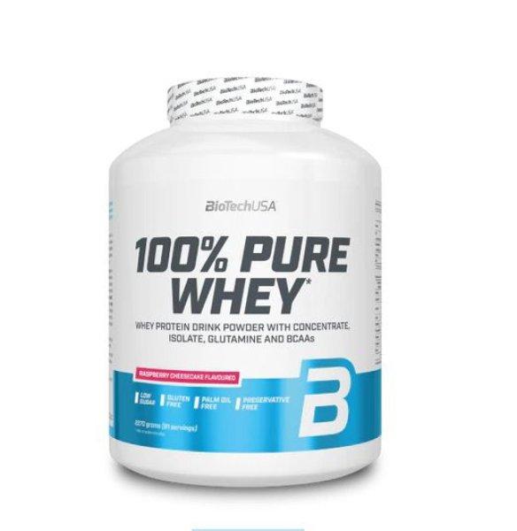 100% Pure Whey tejsavó fehérjepor 2270gr Málnás Sajttorta