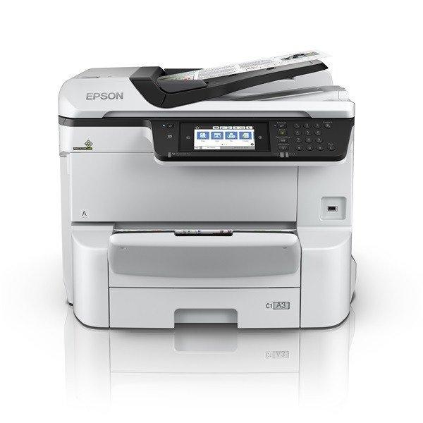 EPSON Tintasugaras nyomtató - WorkForce Pro WF-C8690DWF (A3+, MFP, 4800x1200
DPI, 35 lap/perc, duplex, AD, USB/LAN/Wifi)