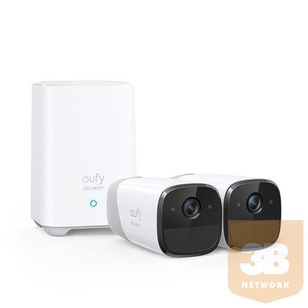 ANKER EUFYCAM2 Pro Biztonsági Kamera Rendszer (2+1) 2K, Széles látószög,
WiFi-s, vízálló, - T88513D1