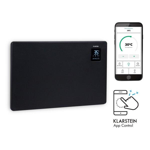 Klarstein Bansin Smart 1500, konvektor, 1500 W, vezérlés applikáción
keresztül