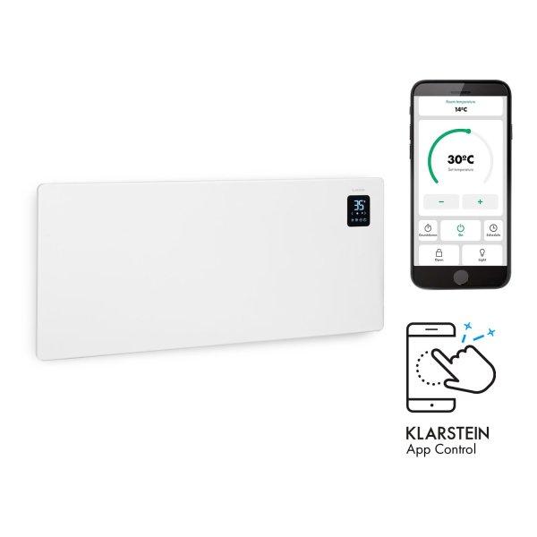 Klarstein Bansin Smart 2500, konvektor, 2500 W, vezérlés applikáción
keresztül