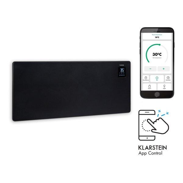 Klarstein Bansin Smart 2500, konvektor, 2500 W, vezérlés applikáción
keresztül