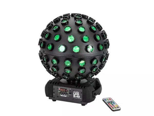 EUROLITE LED B-40 HCL sugáreffektus MK2 disco gömb