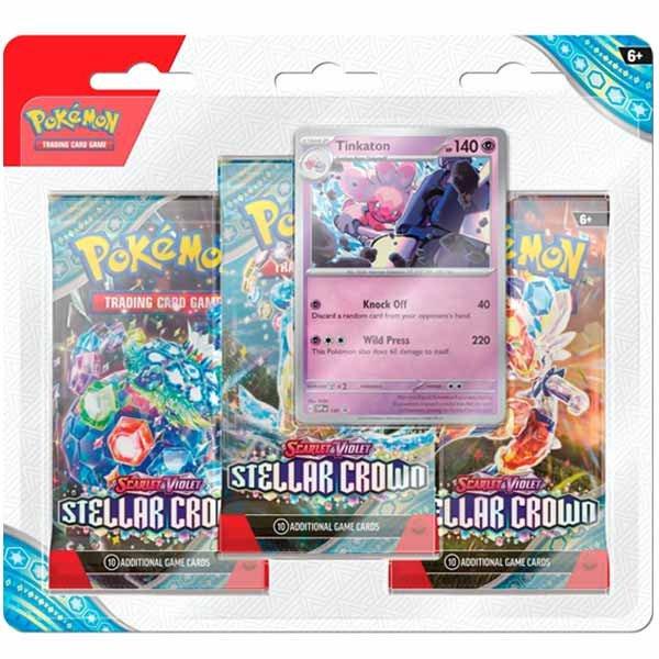 Kártyajáték Pokémon TCG: Scarlet & Violet Stellar Crown 3 Blister Tinkaton
(Pokémon)