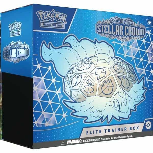 Kártyajáték TCG: Scarlet & Violet Stellar Crown Elite Trainer Box (Pokémon)