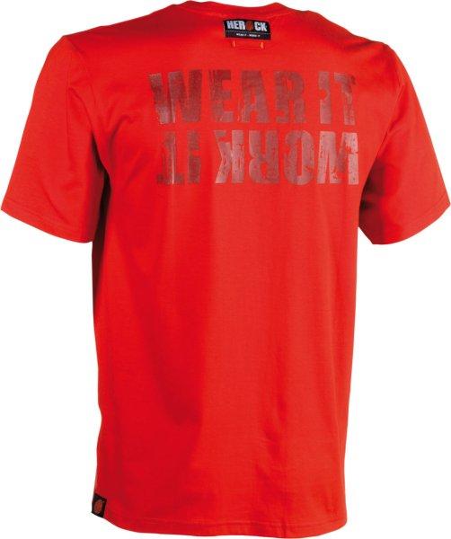 HEROCK Pegasus T-shirt, shirt sleeve, red, S - piros S