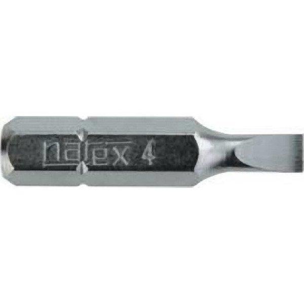 Bit Narex 8071 00, lapos, hatszögletű 1/4", 3,0 / 30 mm