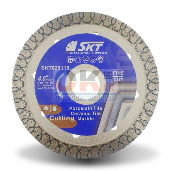 SKT 628 gyémánt vágótárcsa D115×1,2mm (skt628115)