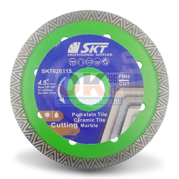 SKT 626 gyémánt vágótárcsa D115×1,2mm (skt626115)