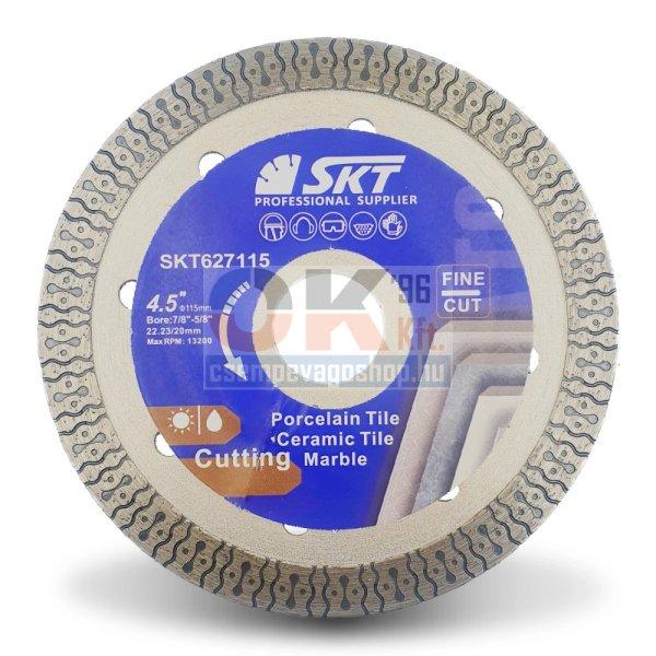 SKT 627 gyémánt vágótárcsa D115×1,2mm (skt627115)