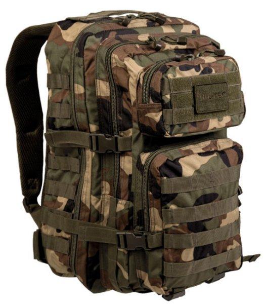 Mil-Tec US Assault Large hátizsák Woodland, 36l