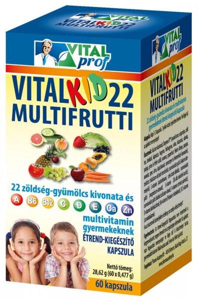 Vitalkid22 multifrutti 22 60 db