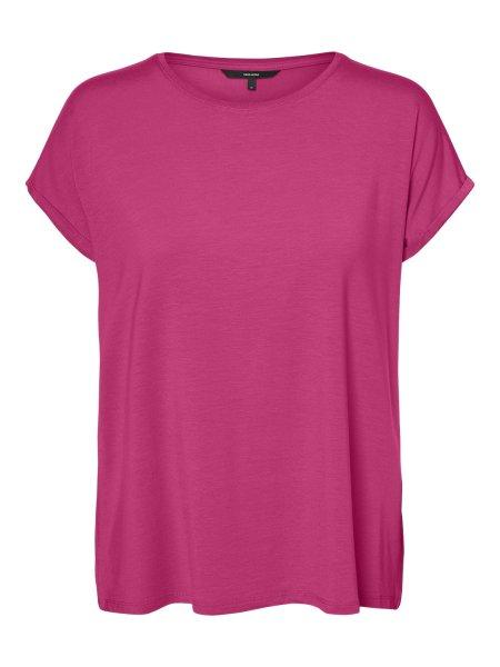 Vero Moda Női póló VMAVA Regular Fit 10284468 Magenta M