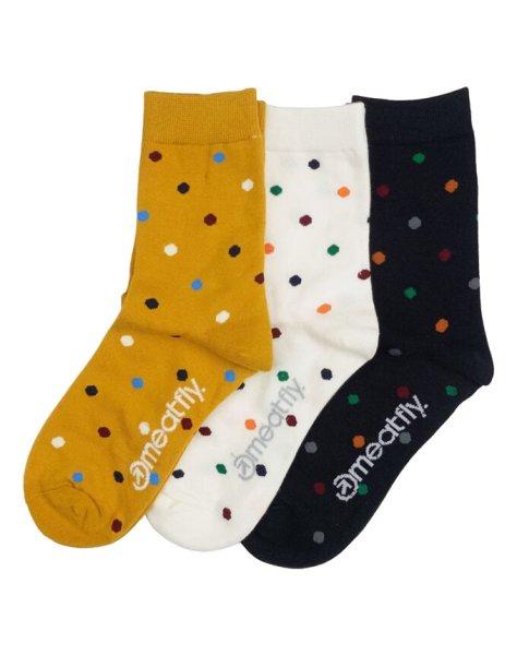 Meatfly 3 PACK - zokni LEXY Mini Dots 36-39