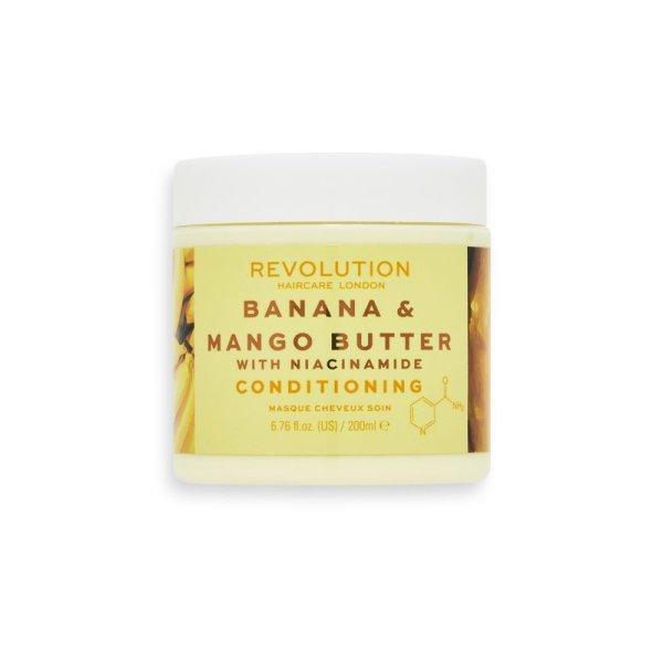 Revolution Haircare Hajmaszk Banana + Mango Butter with Niacinamide
(Conditioning Hair Mask) 200 ml