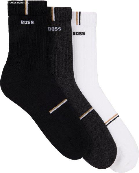 Hugo Boss 3 PACK - férfi zokni BOSS 50524324-960 39-42