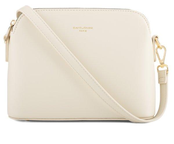 David Jones Női crossbody kézitáska CM6938 Creamy White