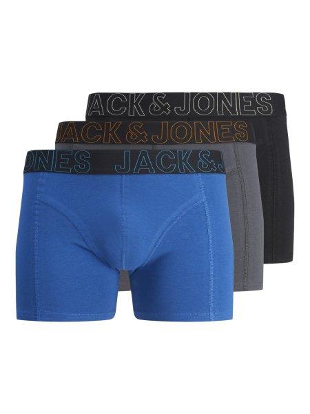 Jack&Jones 3 PACK - férfi boxeralsó JACMURPHY 12263892 Exuberance L