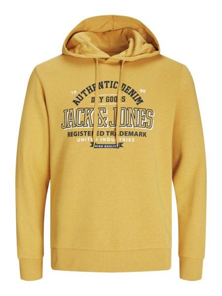 Jack&Jones Férfi melegítőfelső JJELOGO Standard Fit
12255617 Honey Gold L