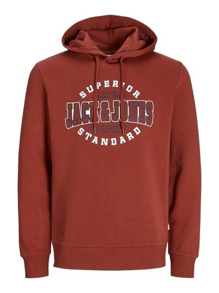 Jack&Jones Férfi melegítőfelső JJELOGO Standard Fit
12255617 Red Ochre L