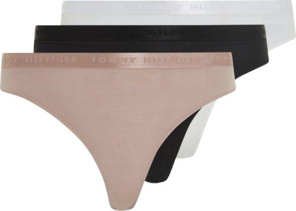 Tommy Hilfiger 3 PACK - női tanga UW0UW04480-05J XS