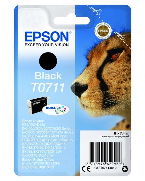 Epson T0711 Eredeti Fekete Tintapatron