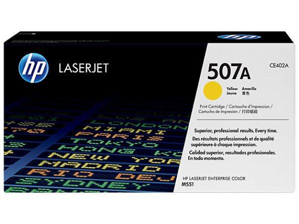 HP CE402A Eredeti Sárga Toner Hp 507A