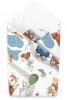 Baby Shop plyatakar 75x75cm - llatok a vonaton