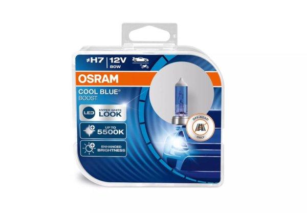 Osram H7 12V 80W +50% CBB 5000 K Off Road