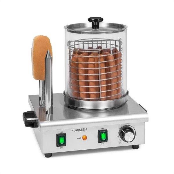 Klarstein Wurstfabrik 550, hot-dog készítő, 550 W, 5 l, 30 - 100 °C, üveg,
rozsdamentes acél