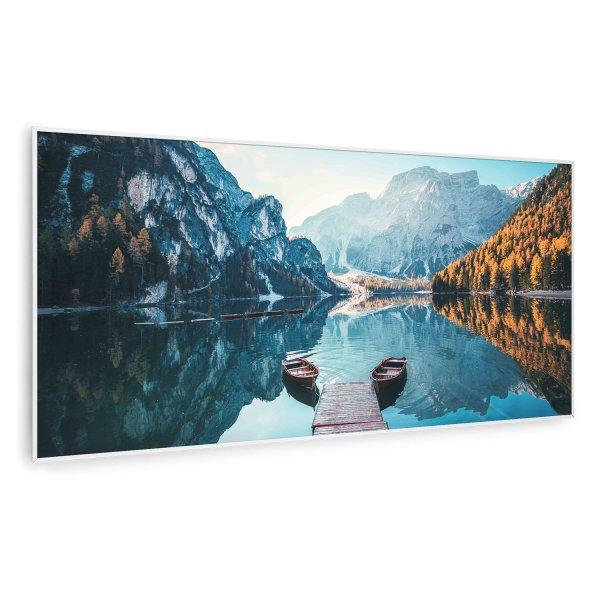 Klarstein Wonderwall Air Art Smart, infravörös hősugárzó, 120 x 60 cm, 700
W, tenger vízszintesen