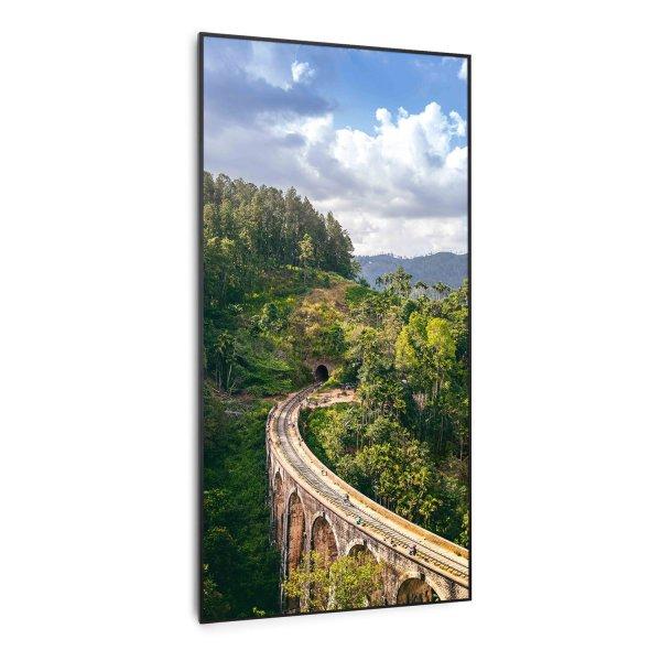 Klarstein Wonderwall Air Art Smart, infravörös hősugárzó, 60 x 120 cm, 700 
W, vonat