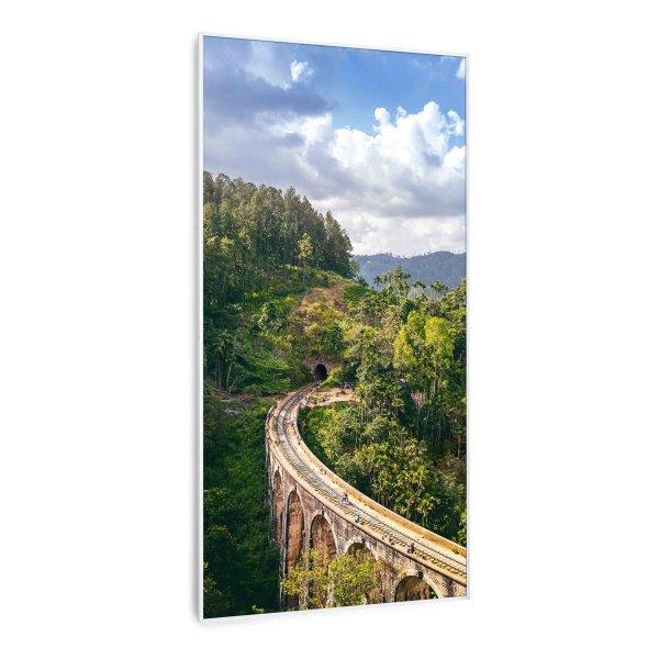 Klarstein Wonderwall Air Art Smart, infravörös hősugárzó, 60 x 120 cm, 700
W, vonat