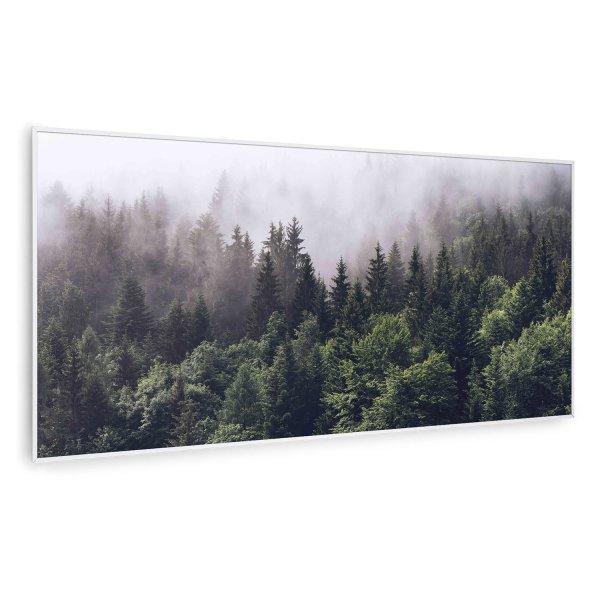 Klarstein Wonderwall Air Art Smart, infravörös hősugárzó, 120 x 60 cm, 700
W, erdő