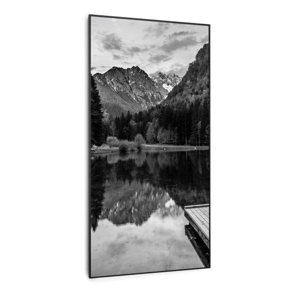 Klarstein Wonderwall Air Art Smart, infravörös hősugárzó, 60 x 120 cm, 700 
W, fekete-fehér tenger