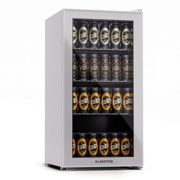 Klarstein Beersafe 74 Slim, hűtőszekrény, 74 liter, 3 polc, panorámás
üvegajtó