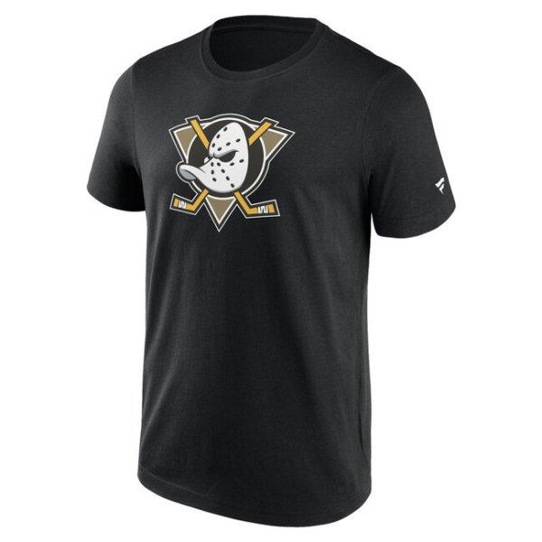 Fanatics Primary Logo Graphic Tee Anaheim Ducks black