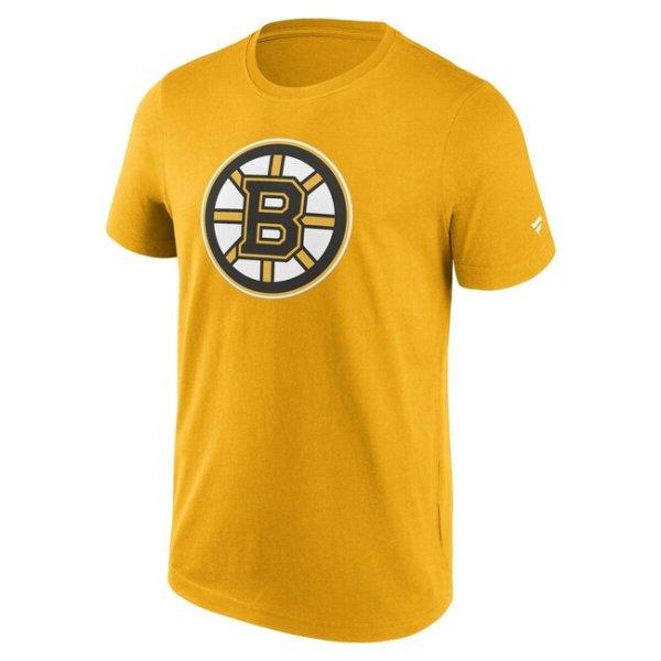 Fanatics Primary Logo Graphic Tee Boston Bruins yellow gold