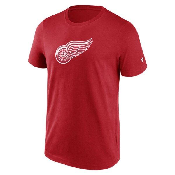 Fanatics Primary Logo Graphic Tee Detroit Red Wings athletic red