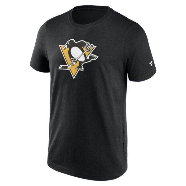 Fanatics Primary Logo Graphic Tee Pittsburgh Penguins black