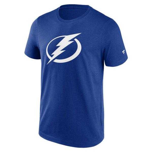 Fanatics Primary Logo Graphic Tee Tampa Bay Lightning blue chip