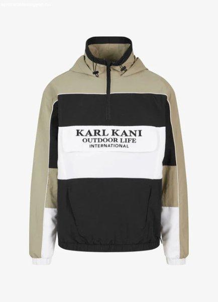 Karl Kani Woven Retro Windbreaker olive/black/white