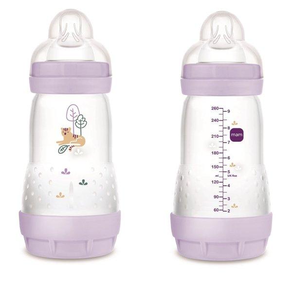 MAM cumisüveg Anti-Colic Matt 260ml lányos